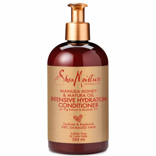 SHEA MOISTURE - Après Shampoing Hydratation Intense MANUKA Honey & MARUFA OIL, 384 ml