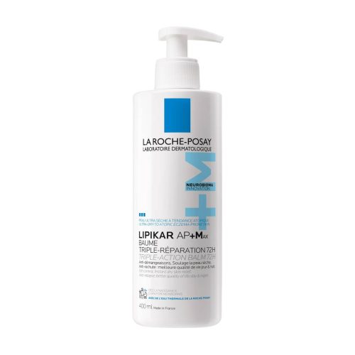 LA ROCHE-POSAY - LIPIKAR AP+Max - Baume Relipidant Triple Réparation 72H, 400 ml