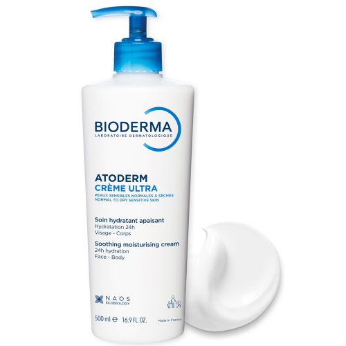BIODERMA - Crème Hydratante Ultra Nourrissante, 500ml