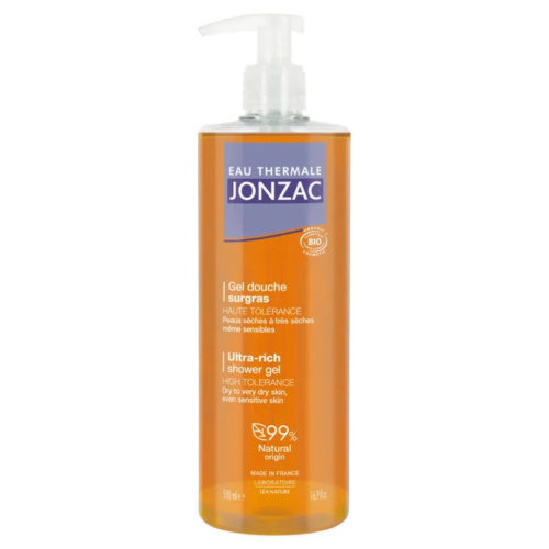 JONZAC - Gel Douche Surgras BIO, 500ml