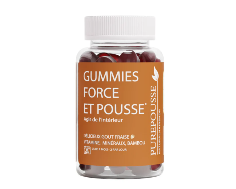 PUREPOUSSE Gummies Pousse Cheveux (Cure 1 Mois), 60 Gummies ALMAYE — free download