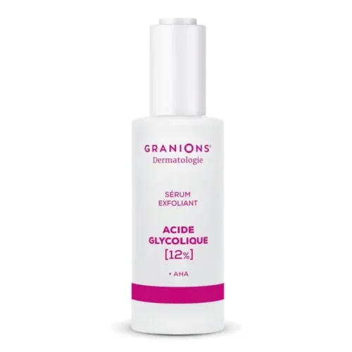 GRANIONS - Sérum Exfoliant à l'Acide Glycolique 12%, 30ml