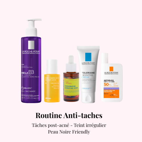 Routine ANTI-TACHES  Post Acné & Teint Irrégulier