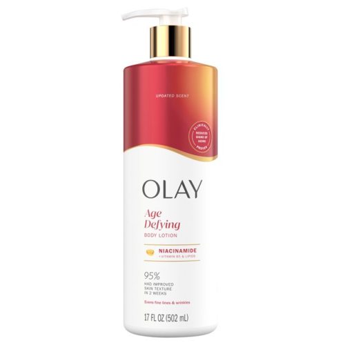 OLAY - Lait Corps Anti-Âge & Hydratant à la Niacinamide, 502ml