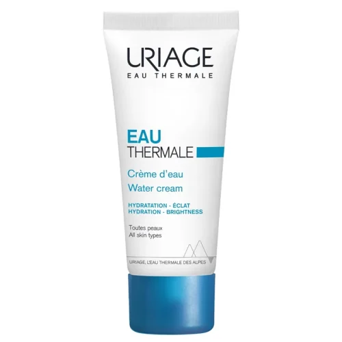 URIAGE - Crème d'Eau Hydratante Visage Tous Types de Peaux, 40ml