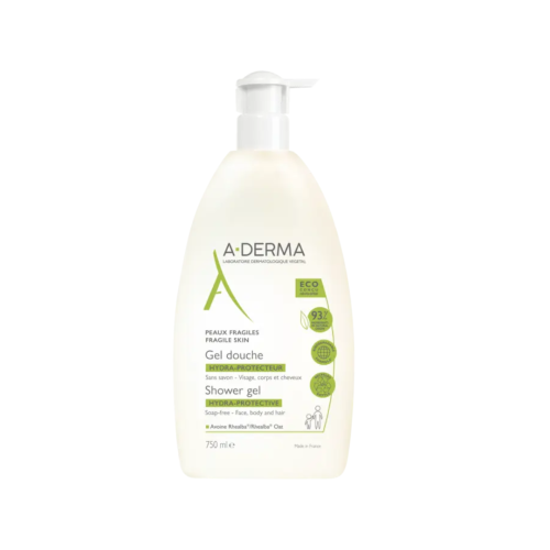 A DERMA - Gel Douche Hydra Protecteur, 750 ml