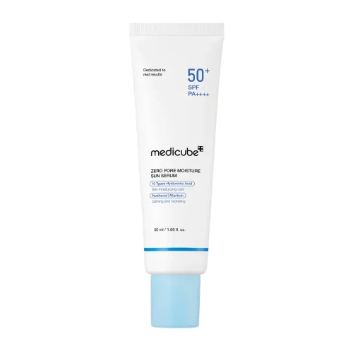 MEDICUBE - Sérum Solaire Hydratant Zéro Pore SPF50+, 50 ml